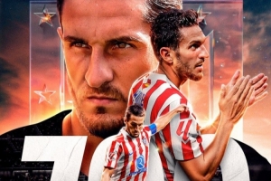 700场里程碑！马竞社媒祝贺科克：为你感到骄傲，队长！ ❤️